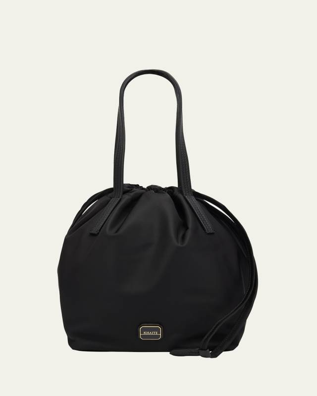 Rory Nylon Drawstring Bucket Bag